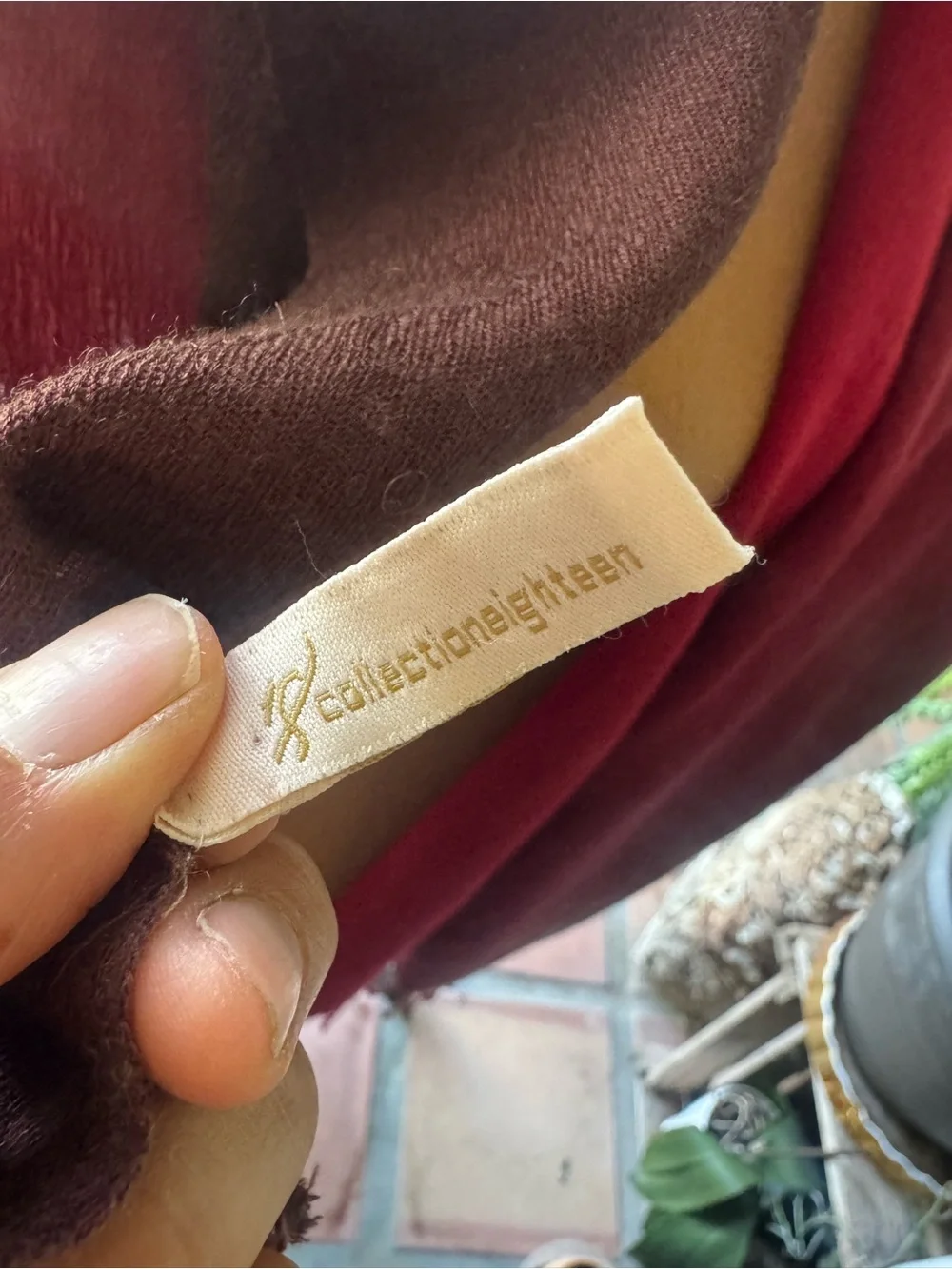 Vintage Collectioneighteen Cashmere & Silk Scarf